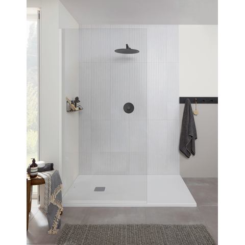 Villeroy & Boch Excello douchevloer - 160x90cm polyurethaan/acryl - Stone White (mat wit) SW376127
