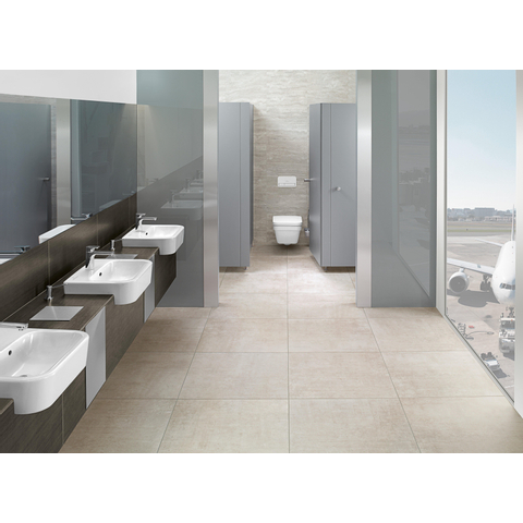 Villeroy & Boch Architectura Omnia Architectura wandcloset - diepspoel DirectFlush hoekig - 37x53cm - White Alpine (glans wit) 1025077