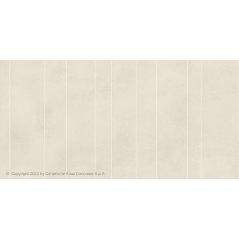 Ceralto Lazaro Décor-bande - 59.5x119.5cm - 9.0mm - rectifié - Ivoire SW1129966