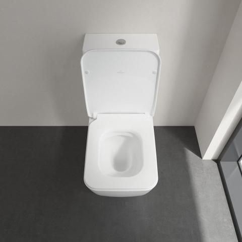 Villeroy & Boch venticello duoblokreservoir + binnenwerk - met zij en achtertoevoer CeramicPlus - White Alpine (glans wit) 1025175