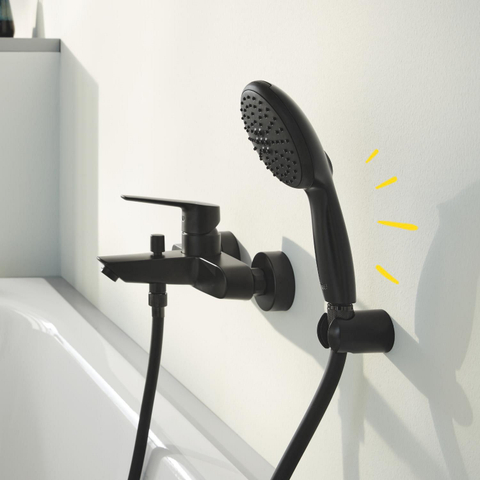 Grohe VitalioFlex Trend Doucheslang - 150cm - glad - matte black (mat zwart) SW924866