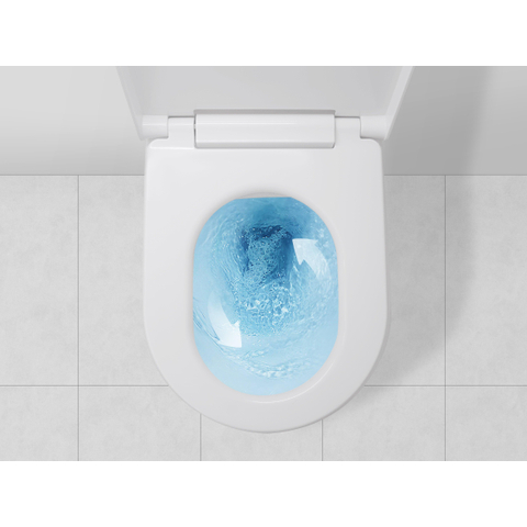 QeramiQ Luma douche-wc – verwarmde zitting & föhn – glans wit SW1247816