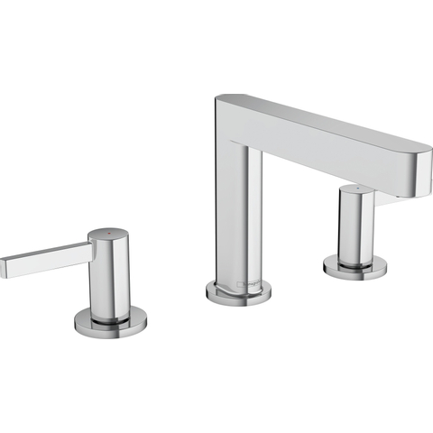 Hansgrohe Finoris Wastafelkraan - 110 pop-up plug - hoogglans chroom SW651145