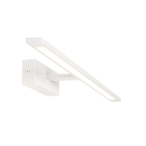 QAZQA Jerre Applique murale - 62x13.5x5.5cm - LED incl. - IP44 - blanc mat SW1187245