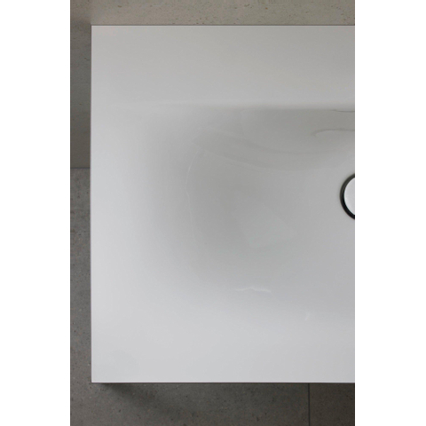 Duravit Viu Meubelwastafel - 103x49cm - met kraangat - met overloop - wit SW297108