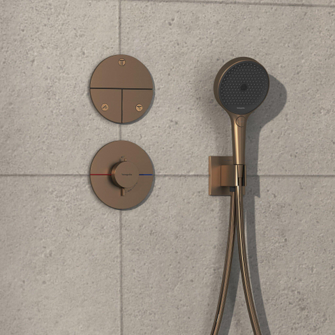 Hansgrohe Showerselect Thermostat encastré bronze brossé SW918010