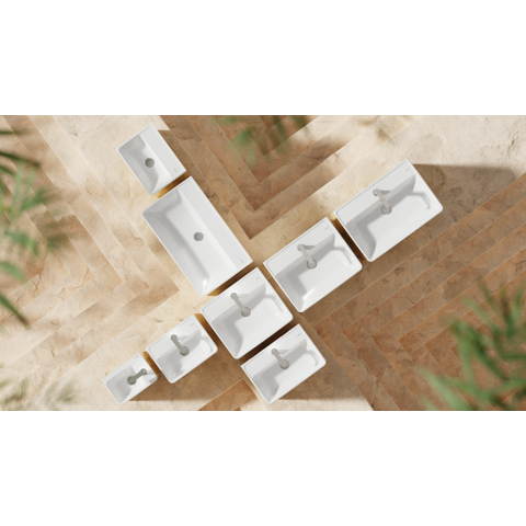 Hansgrohe Xanuia Q Wastafelzuil - 16x19x72cm - glans wit SW1164940