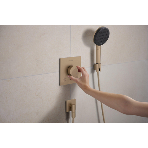 Hansgrohe Ecostat Comfort E Inbouw - thermostaat - 2 functies - brons SW1389947
