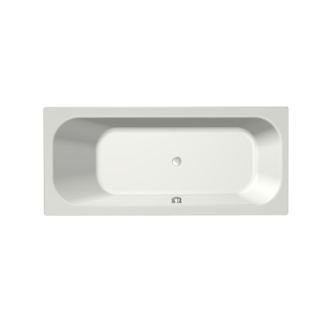 Xenz Aruba Baignoire - 180x80x48 - vidange Centrale - acrylique - blanc mat SW103117