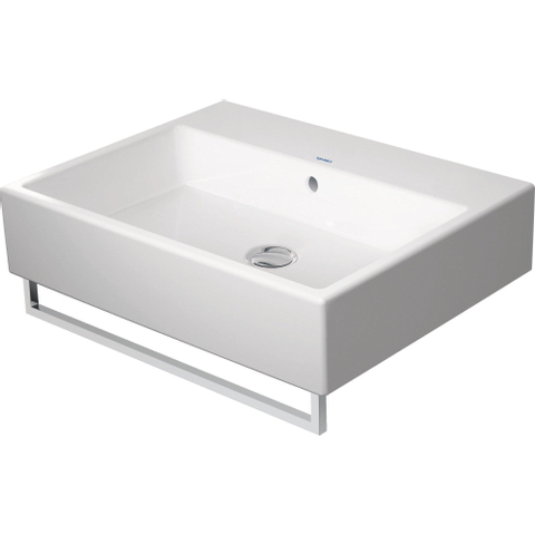 Duravit Vero Air lavabo - 60x47x17.5cm - sans trou de robinet - avec trop-plein - blanc SW156958