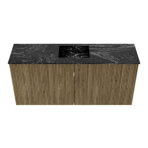 Mondiaz JOYA-DLUX 90cm toiletmeubel - kleur Dusk - Wastafel FAYE positie Midden Zonder kraangat kleur Lava. SW1423306
