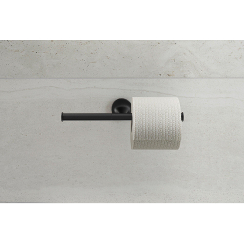 Duravit Starck T Toiletrolhouder - dubbel - zonder klep - mat zwart SW297075