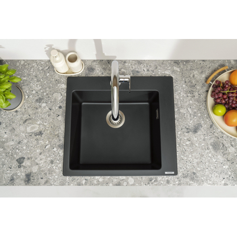 Hansgrohe Vernis blend m35 Eengreeps keukenmengkraan - 210 - 1jet - met draaibare uitloop - hoogglans chroom SW651607