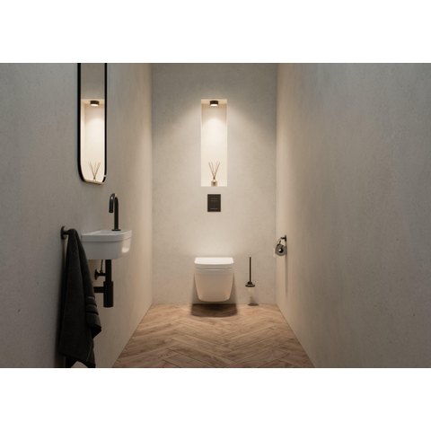 Grohe Designsifon - 1 1/4 inch - minimalistisch - brushed hard graphite (antraciet) SW422353