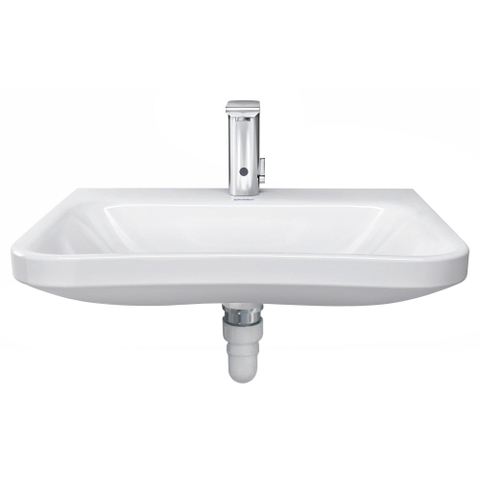 Duravit Durastyle Wastafel - 65x57cm - met 1 kraangat - zonder overloop - wit SW54103