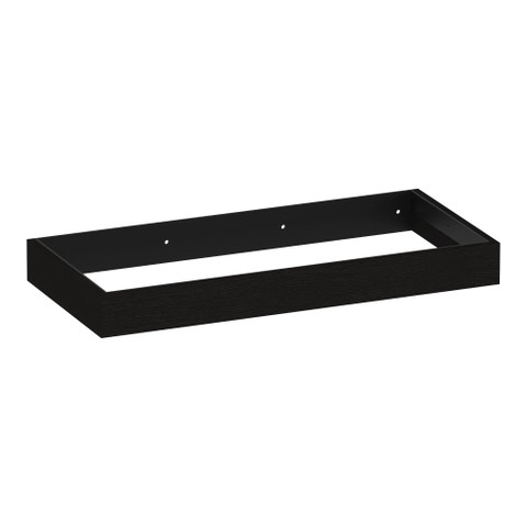 BRAUER Amaze wastafelonderkast 100 met geïntegreerde ophangbeugel Timber Black SW1211041
