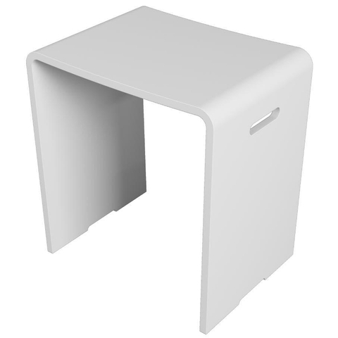 Riho Oval baignoire autoportante - 175x80cm - solid surface - incl. siège - incl. coussin dappui-tête - blanc mat SW1437510