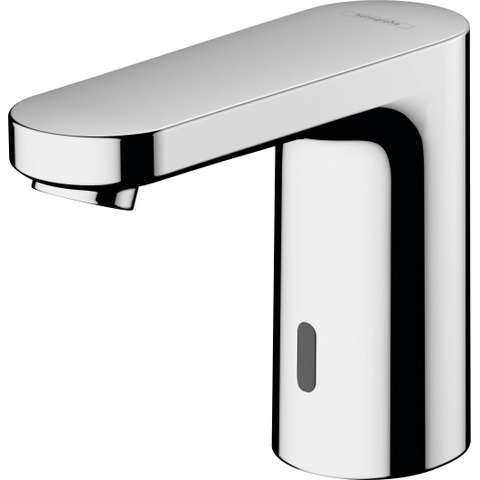Hansgrohe Vernis Blend wastafelkraan elektronisch 6V koud water - hoogglans chroom SW651355