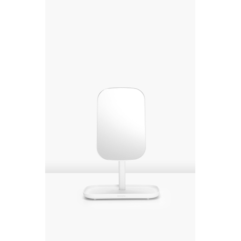 Brabantia ReNew Miroir avec support pour Accessoires White Blanc SW454760
