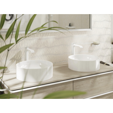 Hansgrohe VIVENIS ééngreeps wastafelmengkraan 252 zonder afvoer mat wit SW642513