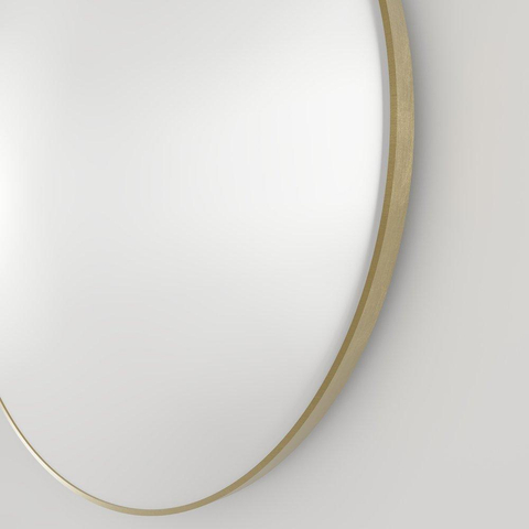 Haceka Deco miroir – rond Ø 80 cm – Or brossé SW1102383