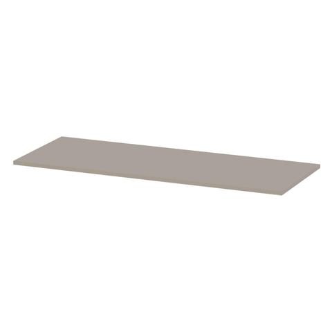 INK Topdeck Wastafelblad - 120x45x2cm - tbv onderkast - MDF lak - Kasjmier grijs mat SW798147