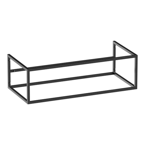 BRAUER Believe cadre - 99x30x45.5cm - sans plaque de fond gunmetal brossé SW1198698
