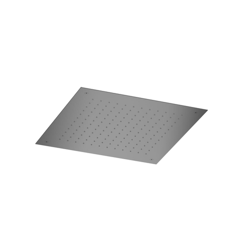 Hotbath Mate Hoofddouche - inbouw - vierkant - 50x50cm - PVD - gepolijst zwart SW1119074