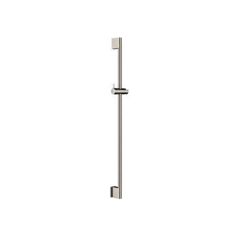 Hotbath Mate Glijstang - 90cm - geïntegreerde waterinlaat - rond - kunststof - geborsteld nikkel (RVS) SW15804