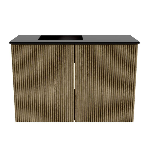 Mondiaz JOYA 60cm meuble de toilette - couleur Dusk - Vasque FAYE position Gauche Sans trou de robinet couleur Urban SW1421624