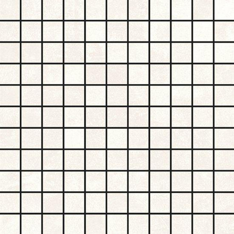 Ceralto Alvera Facet Mozaïektegel - 30x30cm - 7.7mm - White mat SW1171412