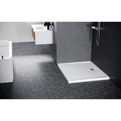 Novellini Olympic New receveur de douche acrylique carré 90x90x11.5cm blanc 0336223