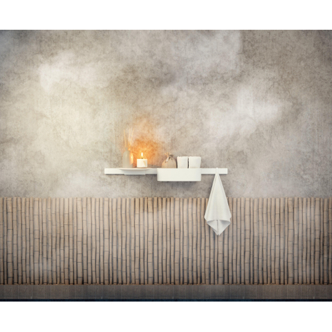 Hansgrohe Wallstoris Planchet - 20x3.9x16.9cm - mat wit SW651393