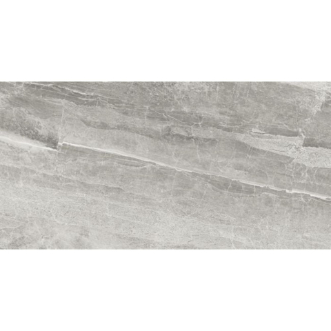 Terravito Codoro carreau mural et de sol - 30x60cm - 9mm - Rectangle - rectifié - effet marbre - gris clair mat SW359831