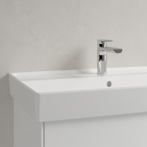 Villeroy & Boch Collaro meubelwastafel - 80x47cm - met overloop - 1 kraangat - White Alpine (glans wit) SW358322