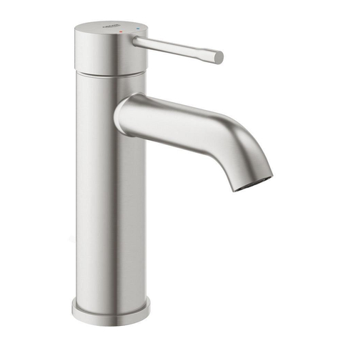 Grohe Essence New Wastafelkraan Opbouw - uitloop 11.6cm - s size - Supersteel (RVS) SW73266