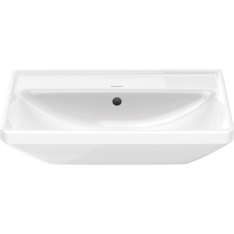 Duravit D-Neo lavabo 60x44x16.5cm sans trou de robinet rectangulaire Céramique Blanc SW640415