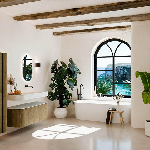 MONDIAZ THOR-DLUX 130cm meuble de salle de bains arrondi gauche + droite couleur Dusk avec 1 tiroir et 2 portes. Vasque suspendue CLOUD droite sans trou de robinet couleur Opalo. SW1463496