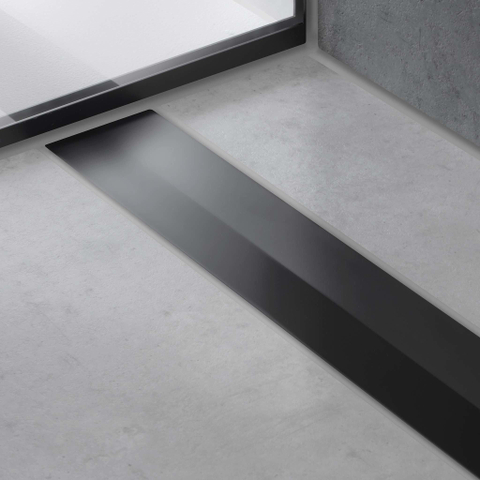 Hansgrohe RainDrain Flex Douchegoot - 80cm - inkortbaar - mat zwart SW1590385