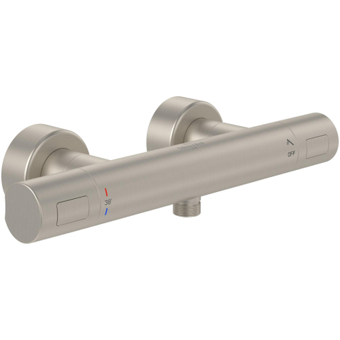 Villeroy & Boch Universal Taps & Fittings Douchethermostaat - voor douche Rond - Brushed Nickel (rvs) SW974086