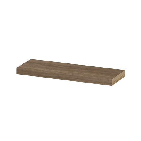 INK 20d étagère murale - 60x20x3.5cm - bord avant chanfreiné - pour niche - MFC Chêne pur SW493472