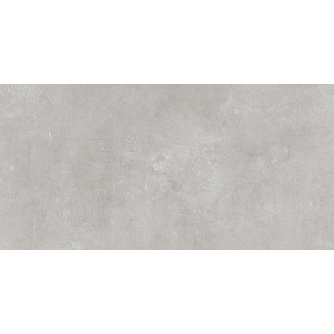Terravito Belmiro wand- en vloertegel - 29.5x59.5cm - 8.7mm - Rechthoek - gerectificeerd - Betonlook - mat zilver - Grey SW1595598