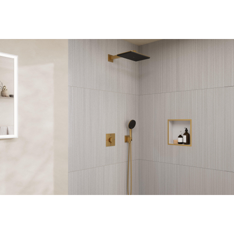 Hansgrohe Raindance Alive Q douche de tête - 34x21cm - encastré - brushed bronze SW1566564