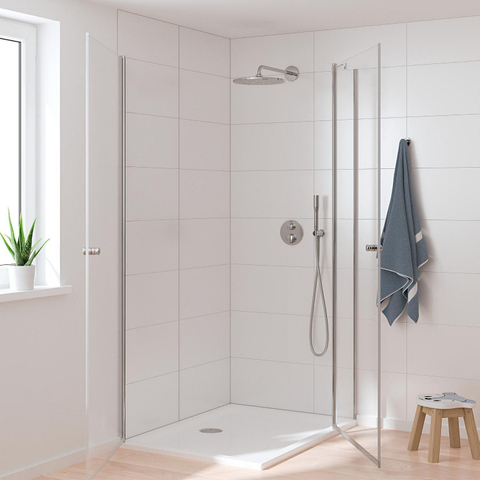 Grohe QuickFix Precision Thermostat Perfect Inbouw Douchesysteem - Vitalio Rain Mono 310 hoofddouche - chroom SW1120179