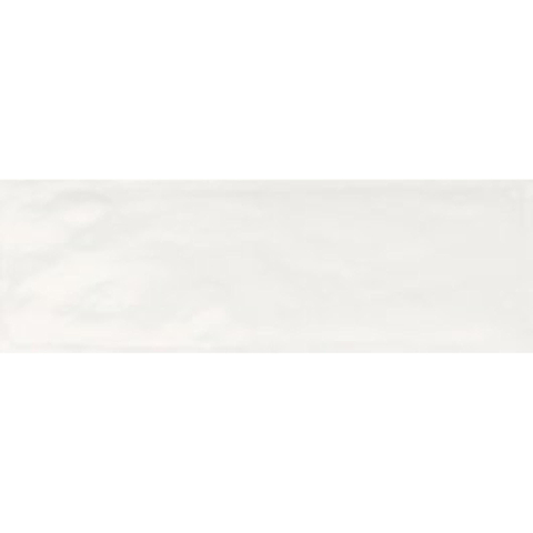 Ragno Brick glossy Wandtegel 10x30cm 7.5mm witte scherf White SW24132