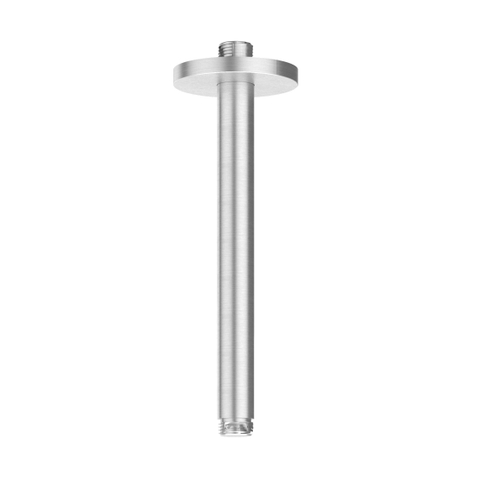 IVY Concord inbouw regendoucheset – Ø25 cm medium hoofddouche – 20 cm plafondbuis – vaste douchehouder – RVS geborsteld SW1031976
