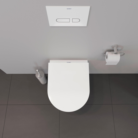 Duravit D-neo Wandclosetpack - met wandcloset - compact - diepspoel - rimless - 37x48x40cm - met verdekte bevestigigng - softclose - wit SW710694