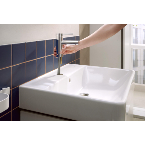 Hansgrohe Zesis s Wastafelmengkraan - 14cm - eengreeps - coolstart - trekwaste - chroom SW1388772