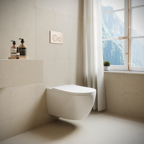 Rapotec RapoWash Vital L douche-wc – verwarmde zitting & föhn – glans wit SW1174317