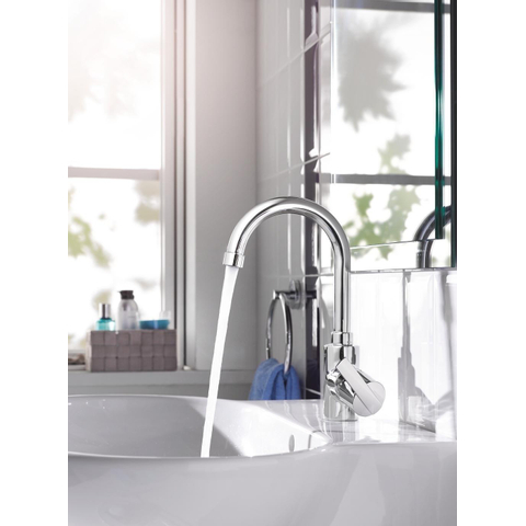 GROHE Feel Mitigeur de cuisine - haut - bec extensible - 2 types de jet - chrome SW706626